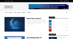 Desktop Screenshot of irwanbudianto.com